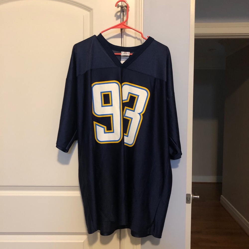LA Chargers- Luis Castillo Jersey